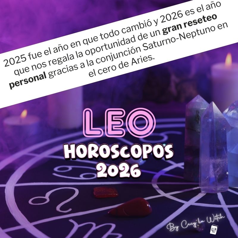 Leo Horóscopo 2026