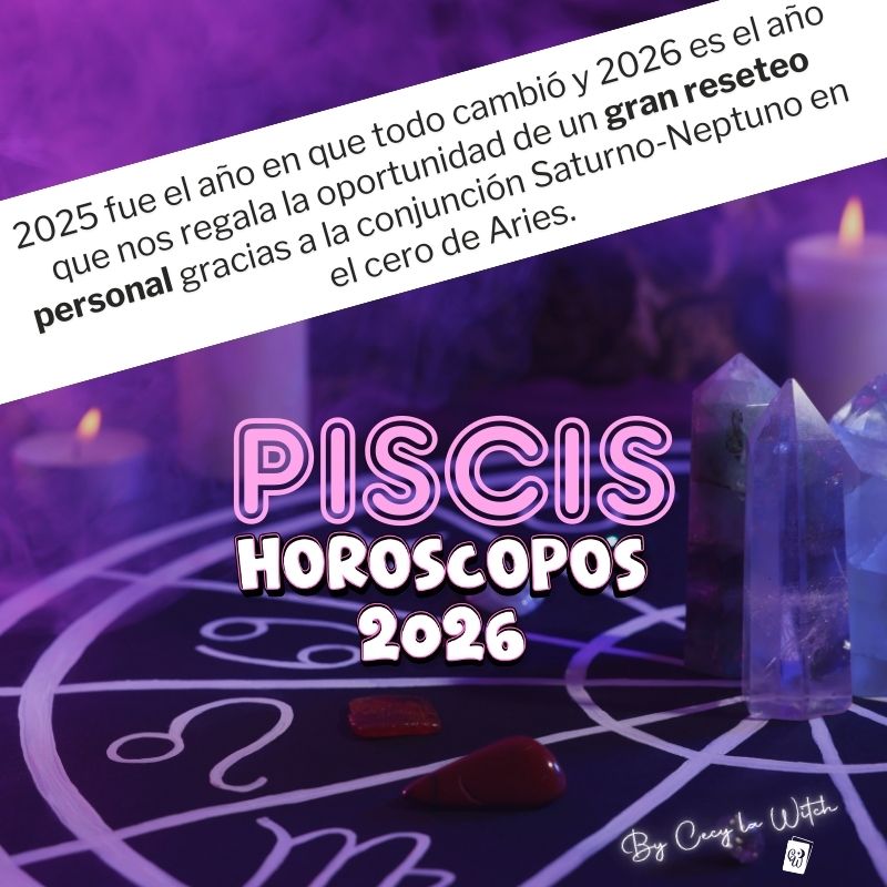 Piscis Horóscopo 2026