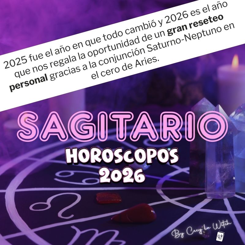 Sagitario Horóscopo 2026