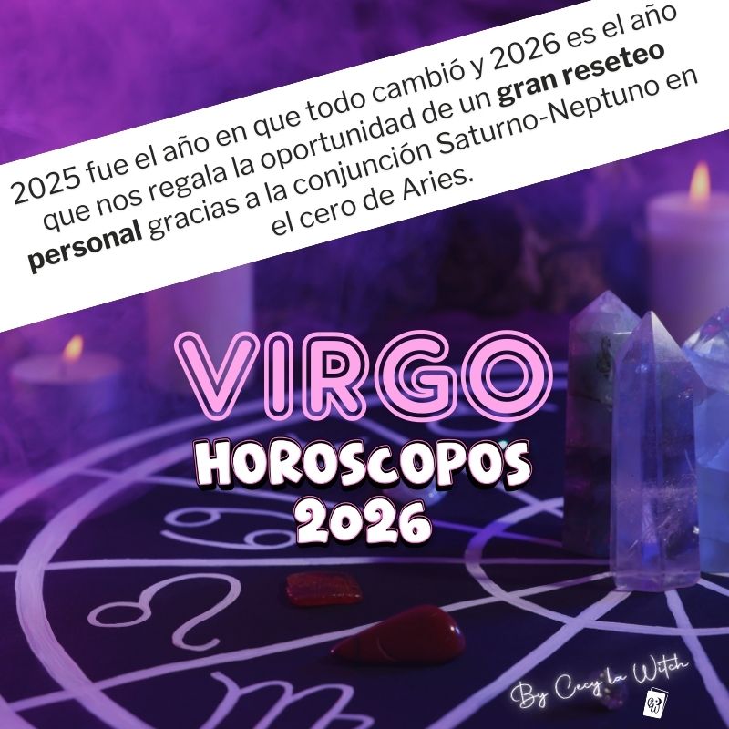 Virgo Horóscopo 2026